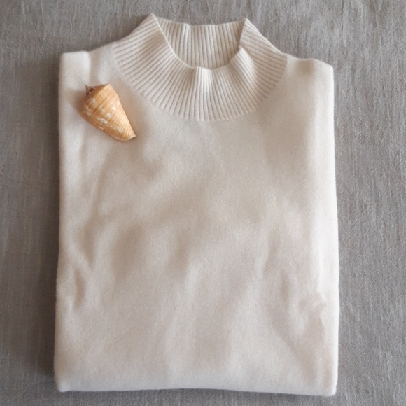 J. Crew Mockneck Cashmere Sweater - Picture 2 of 12